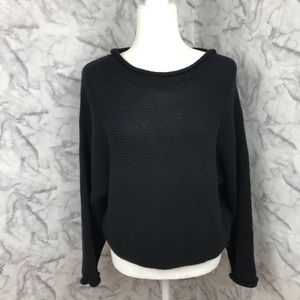 Rag Poets Black Sweater